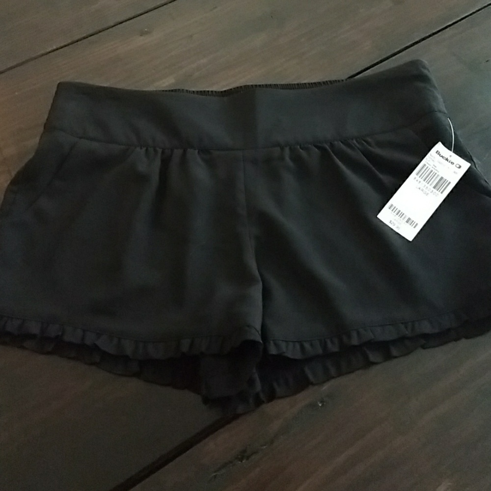 Black shorts